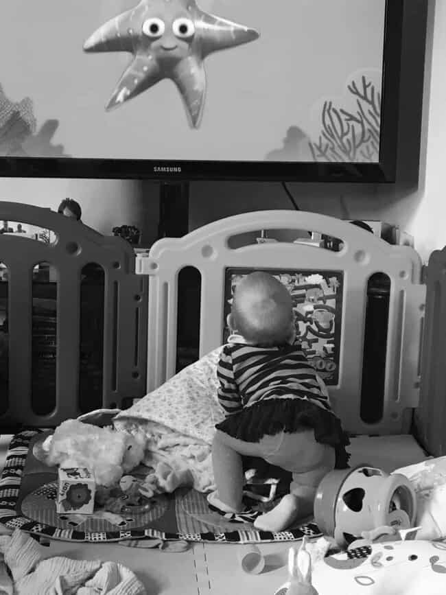 Watching TV