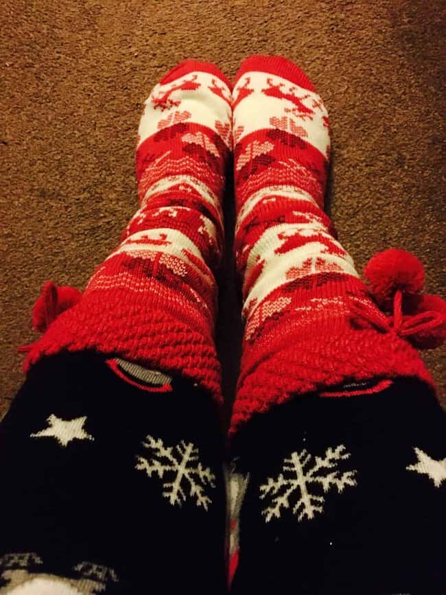 Dressing up warm to help costs of energy bills