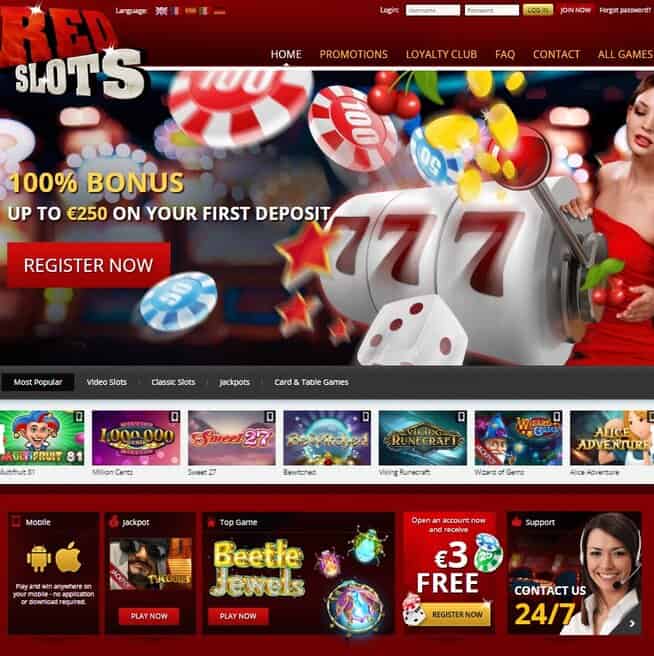 Red Slots Casino Review