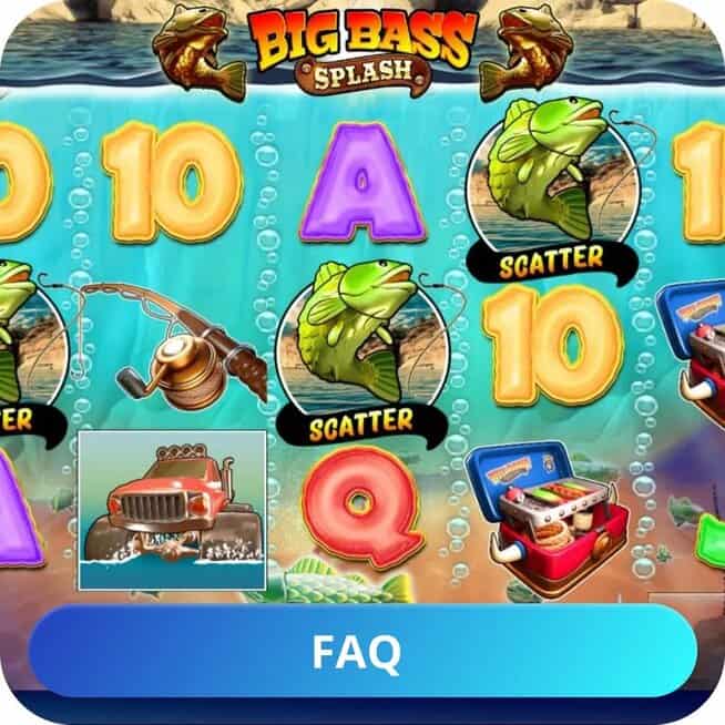Spielen Sie das epische Big Bass Splash Slot in einem deutschen Casino Online