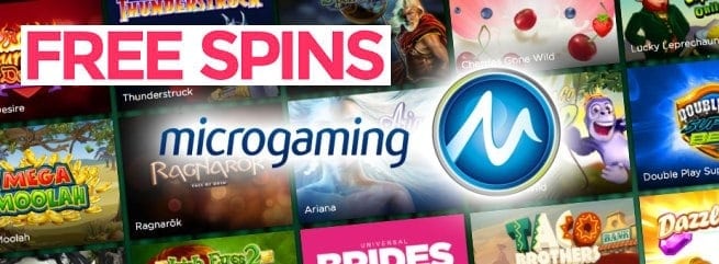 MICROGAMING free bonus spins