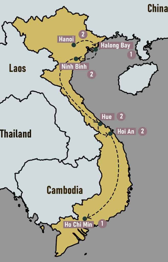 vietnam 10 day itinerary
