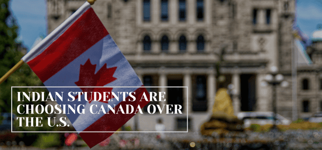 Why Thousands of Indian Students Are Choosing Canada Over the U.S. in 2025