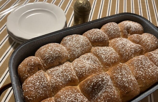 Kynuté buchty s povidly