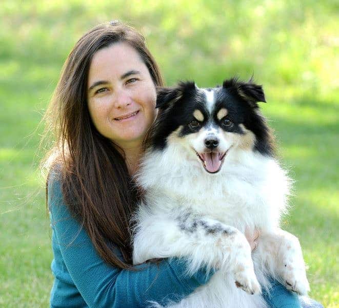 Cindi with aussie