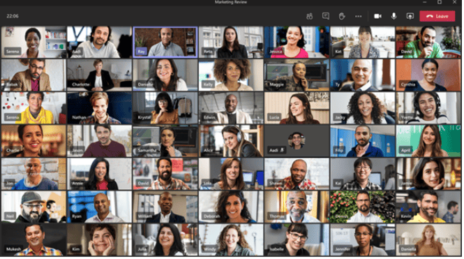 Together View in MS Teams