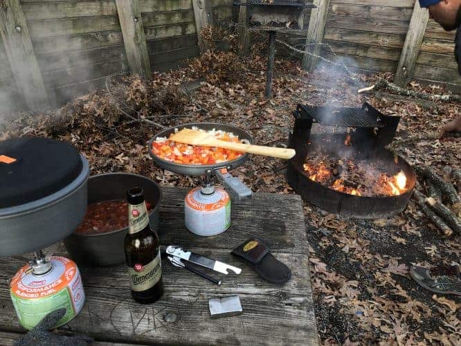 MSR camping stove