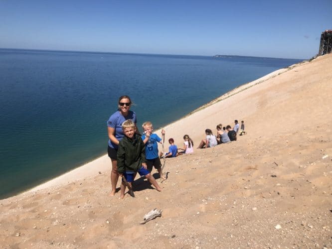 What to Do with Kids at Lake Michigan (sleeping bear dunes 5)