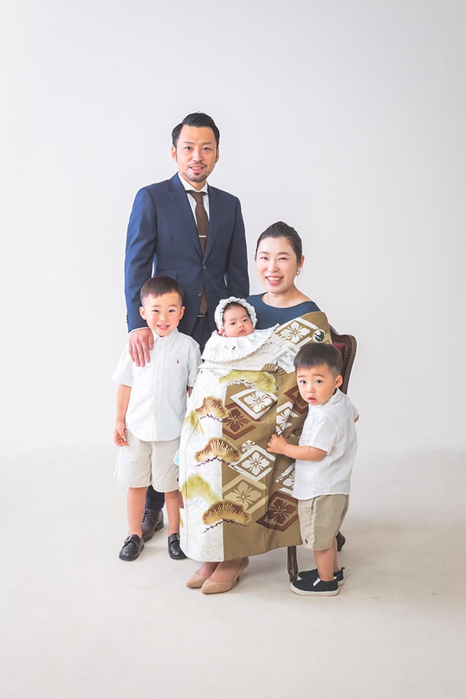 お宮参り　写真　群馬