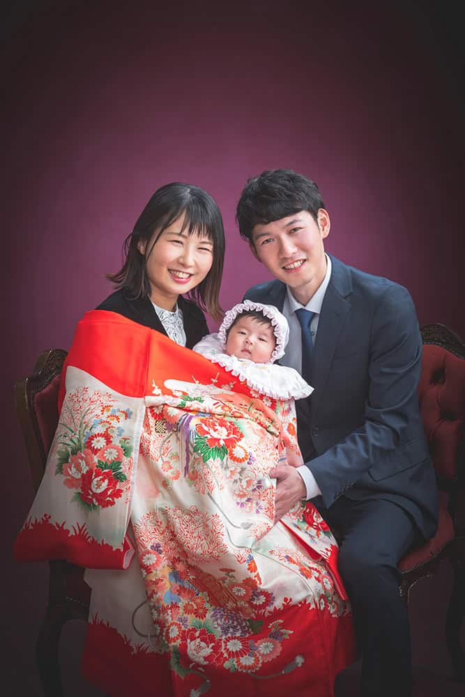 お宮参り　写真　群馬