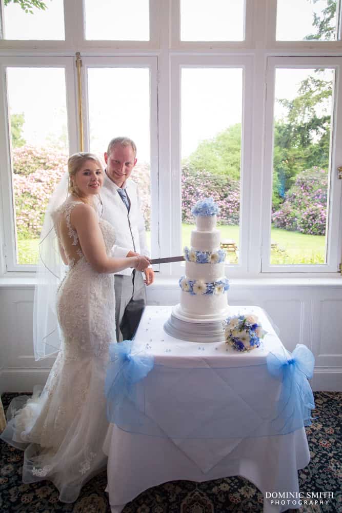 Cake cutting at Highley Manor