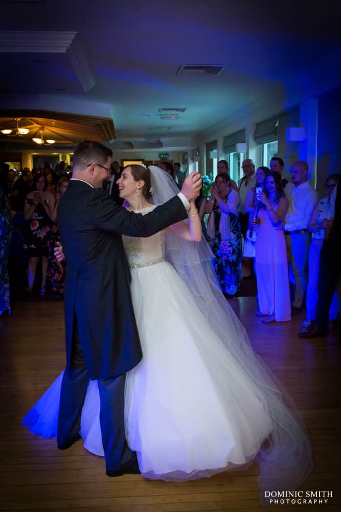 First dance at Cottesmore Hotel Golf and Country Club