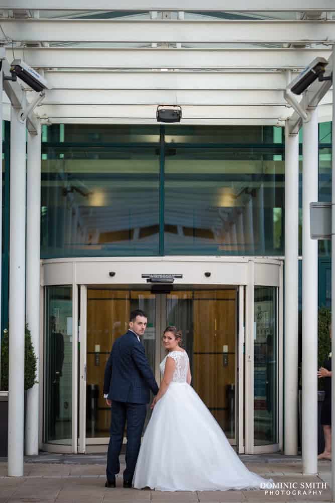 Couple photo at the Arora Hotel Gatwick 2