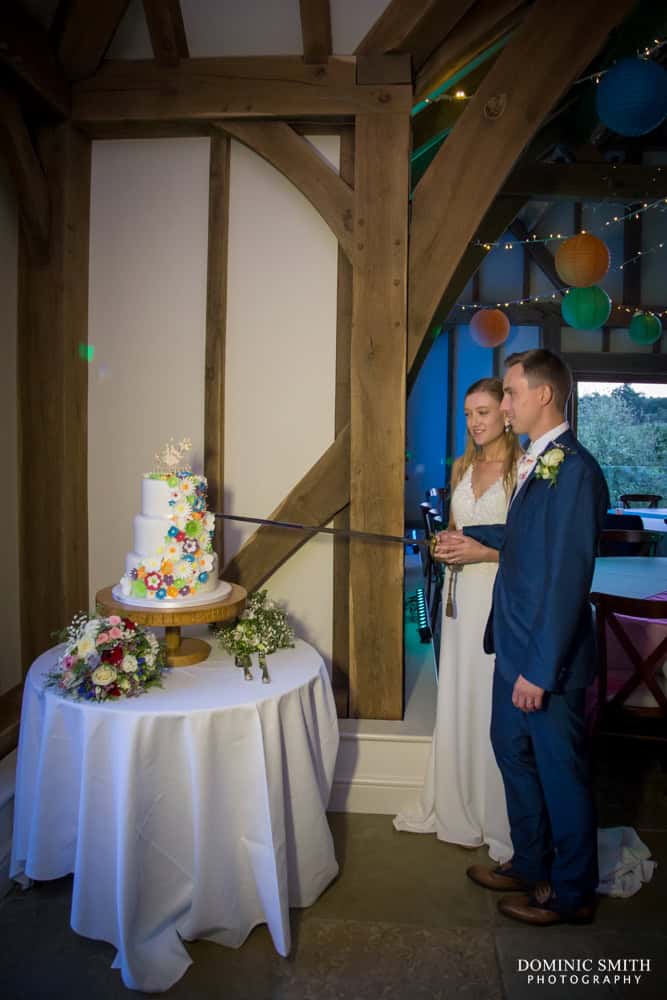 Cake Cutting at Brookfield Barn