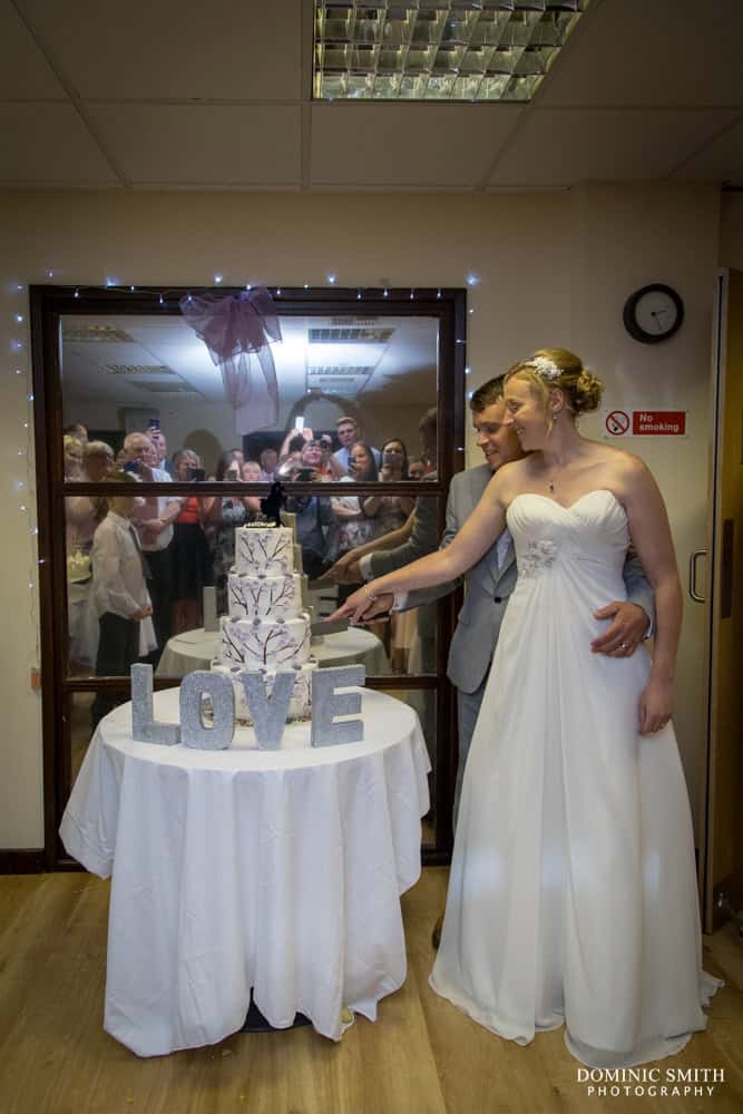 Cake cutting at Scaynes Hill Millennium Centre