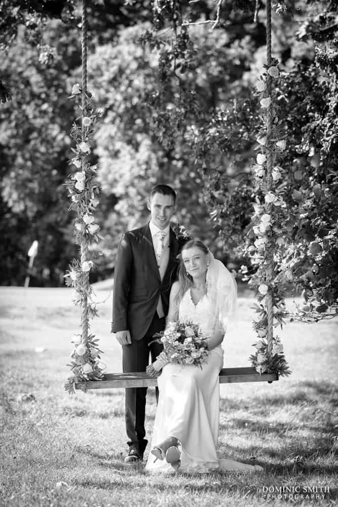 Couple Photo at Brookfield Barn