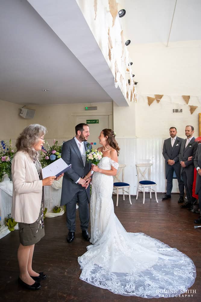 Wedding Ceremony at Staplefield Village Hall 2