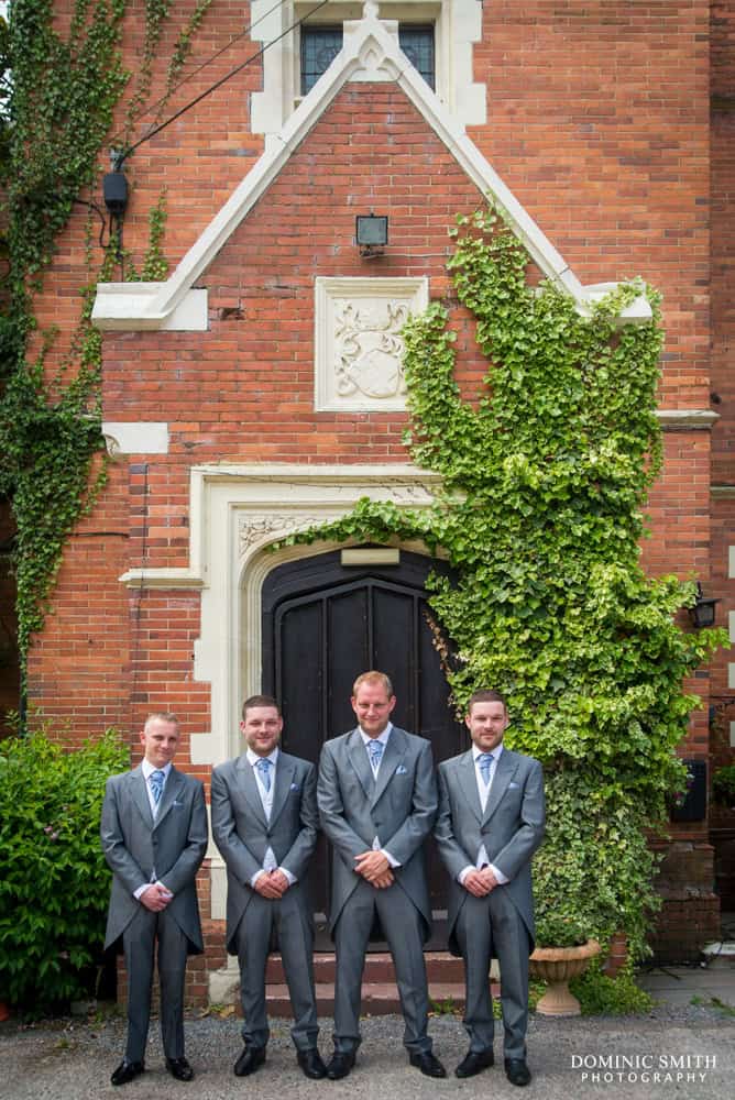 Groomsmen at Highley Manor