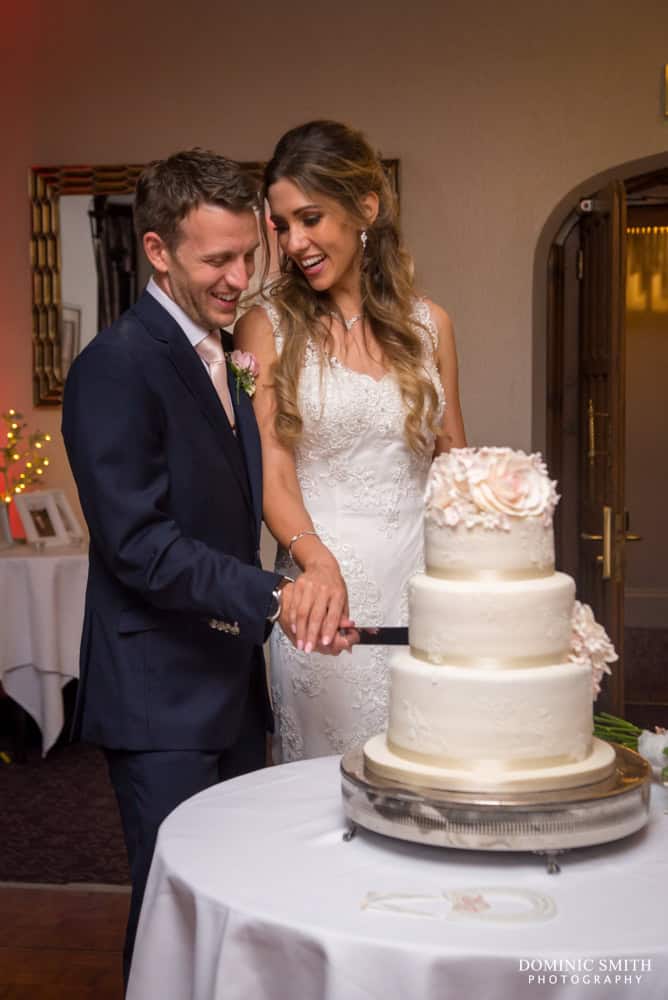 Cake cutting at Nutfield Priory