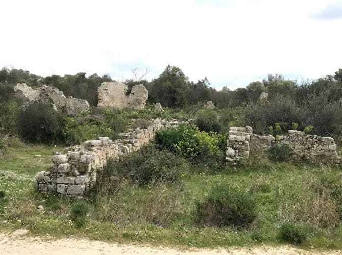 Ruins at Noto Antica in Sicily. Ruins at Noto Antica in Sicily.