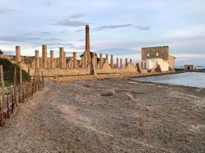 Ruins of Tuna Fishery in Vendicari Nature Reserve. Ruins of tuna fishery in vendicari nature reserve.