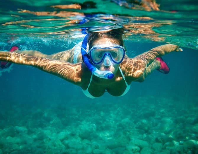 snorkel en javea