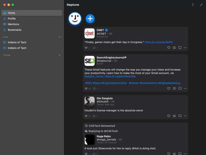 Neptune twitter app for mac