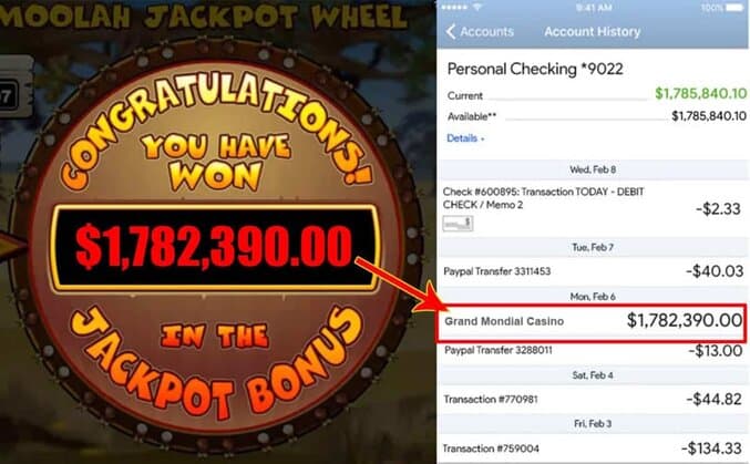 Grand Mondial Jackpot Winner