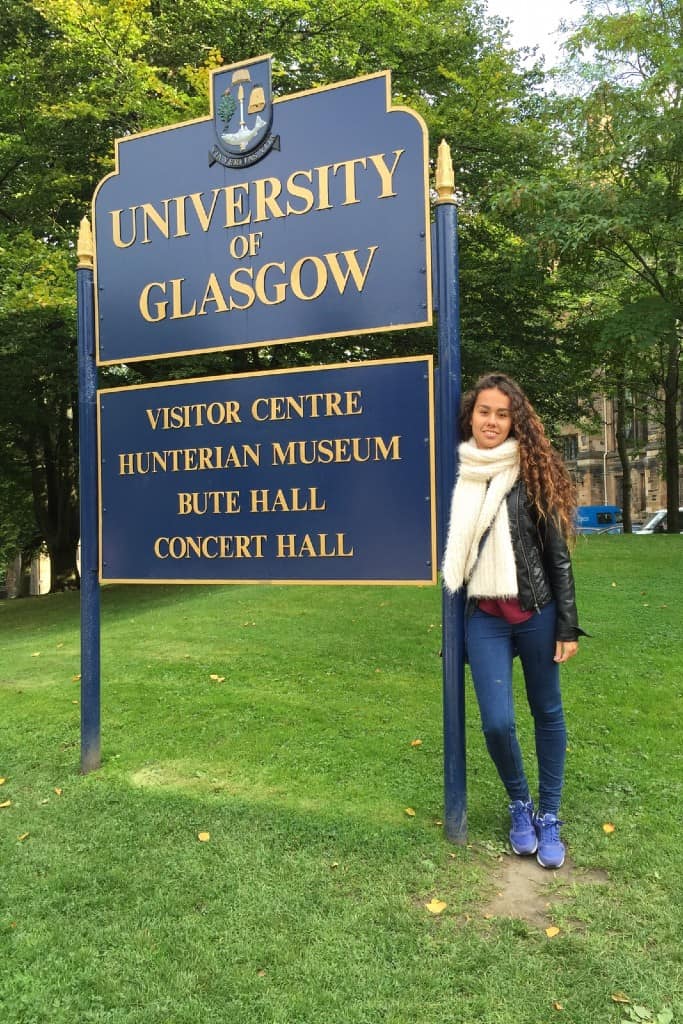En la Universidad de Glasgow @ Foto cedida por Roser Vales - Reino Unido - Estudiar en el extranjero - Blog de Alba Vilanova En la Universidad de Glasgow @ Foto cedida por Roser Vales - Reino Unido - Estudiar en el extranjero - Blog de Alba Vilanova
