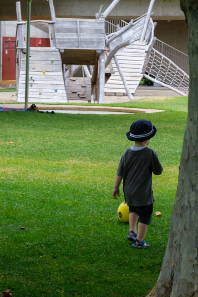Der Spielplatz am Lido, Kalterer See