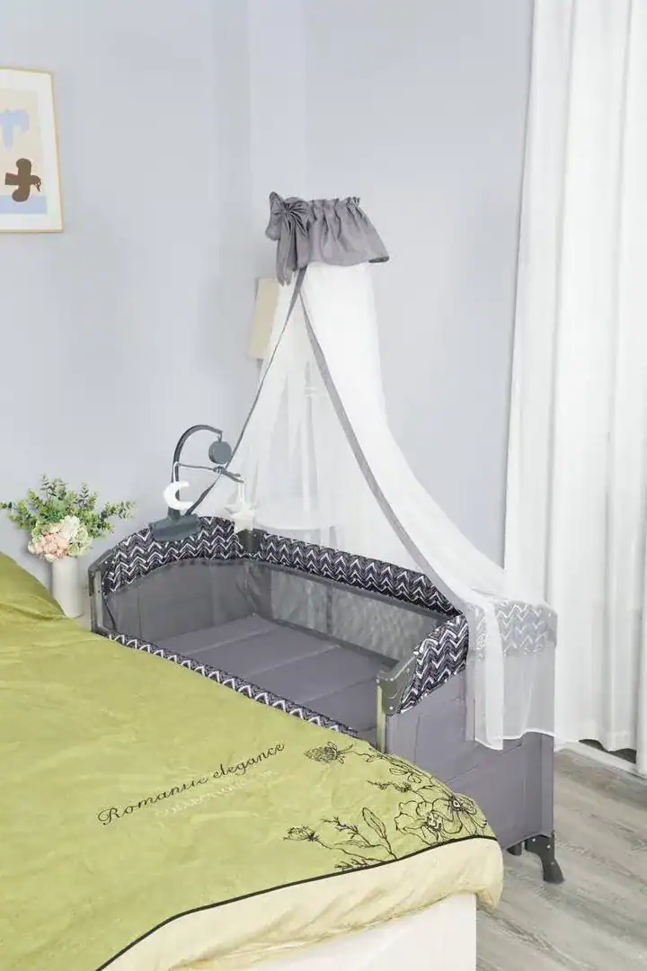 Lit parapluie pliable pour bébé, lit de voyage portable, lit parapluie compact et pratique