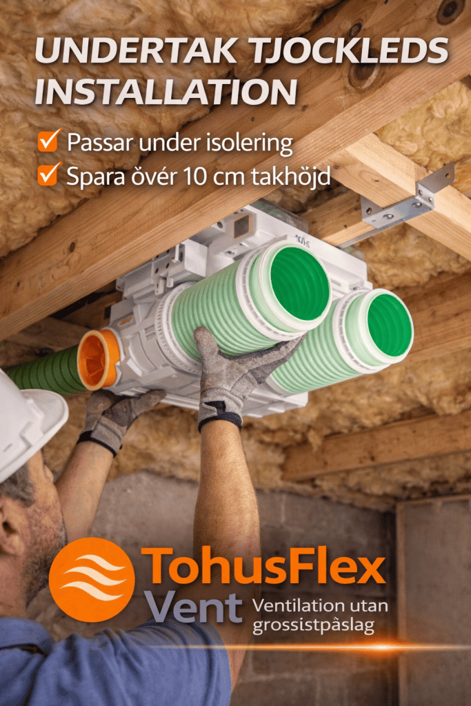 TohusFlex undertak installation