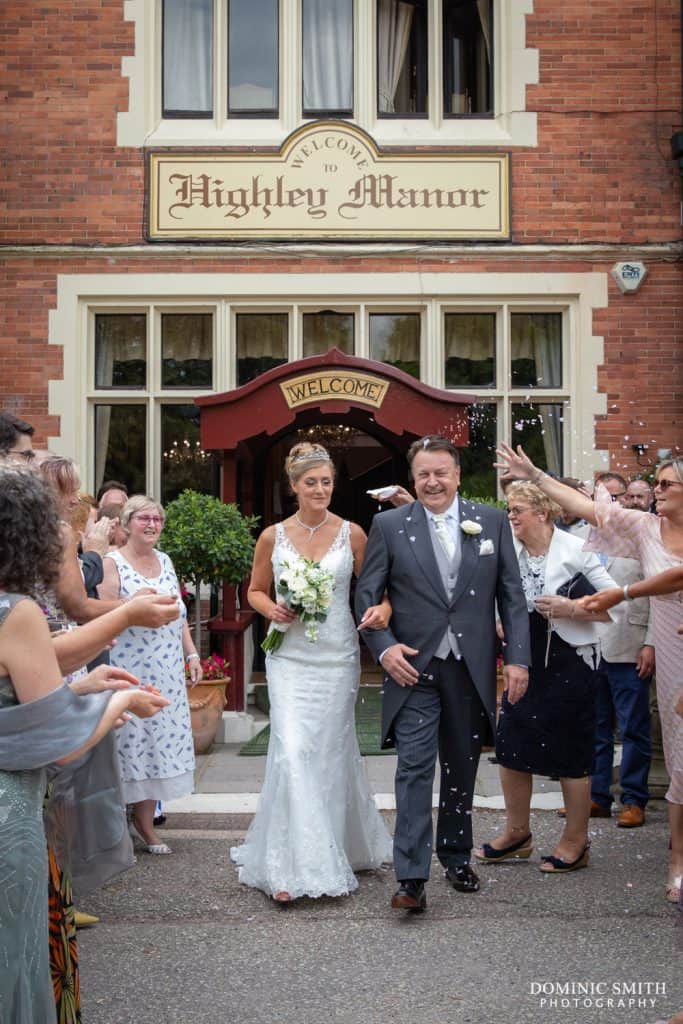 Confetti at Highley Manor