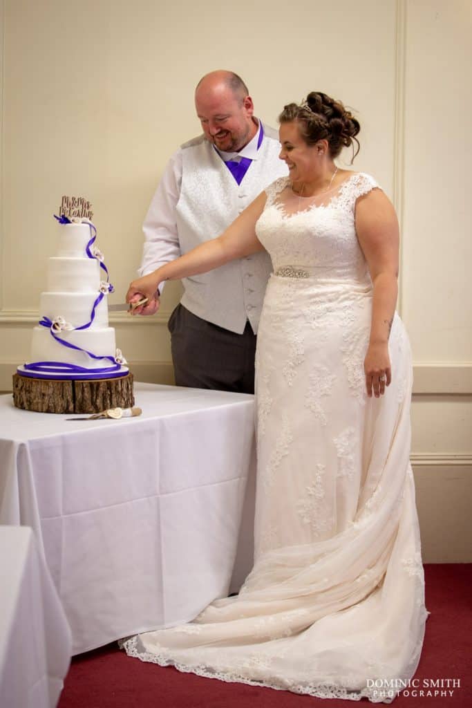 Cutting the Cake at Nutfield Lodge