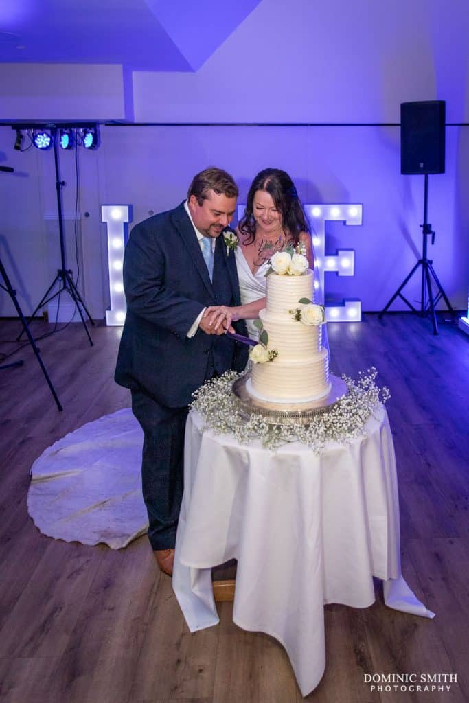 Cutting the Cake at Cottesmore Hotel, Golf and Country Club