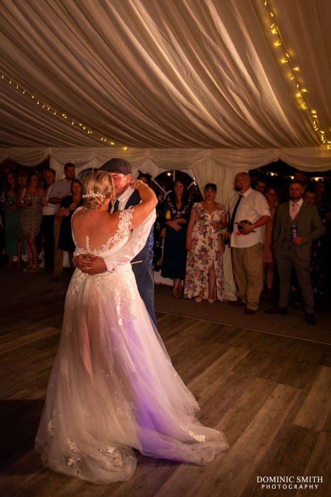 First Dance at a Festival Wedding 2