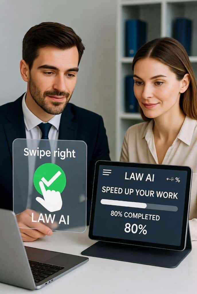 legalfly has tinder style 'swipe right' tool for legal AI app