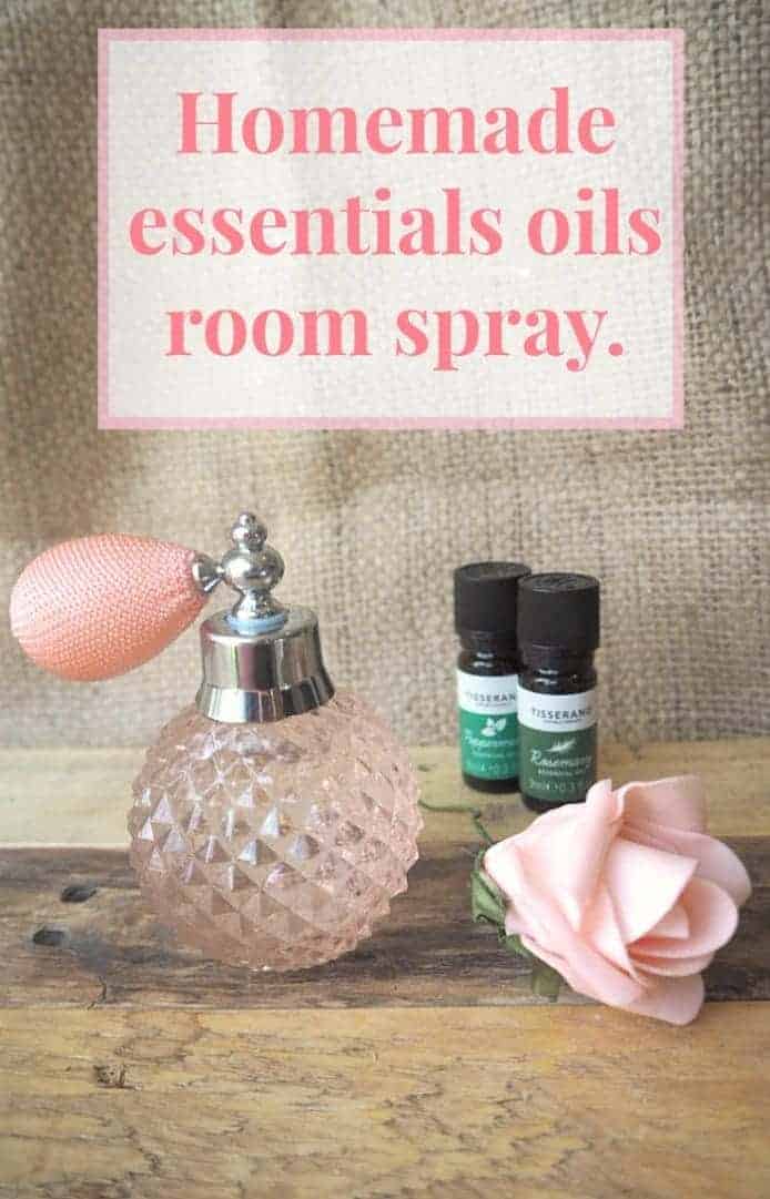 Homemade essential oils room spray....
