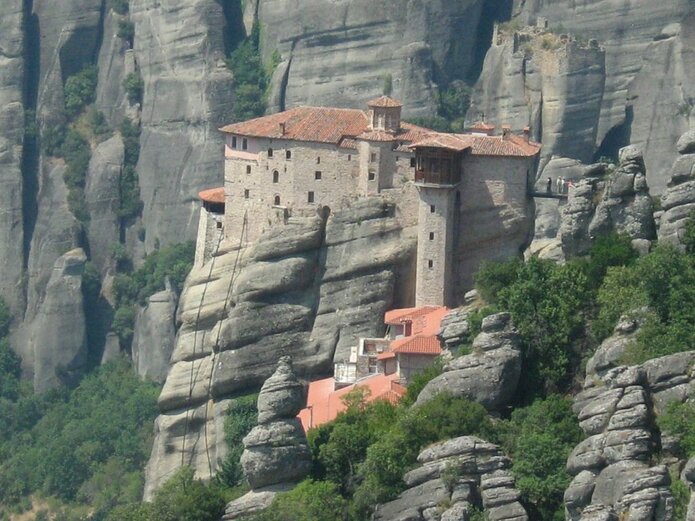 Meteora Griechenland Kloster Meteora Griechenland Kloster