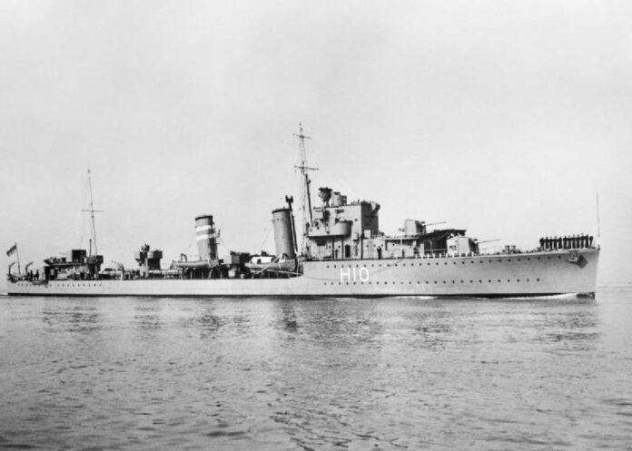 De HMS Encounter was een Britse torpedobootjager, actief in WOII, gezonken tijdens de Slag in de Javazee in 1942.