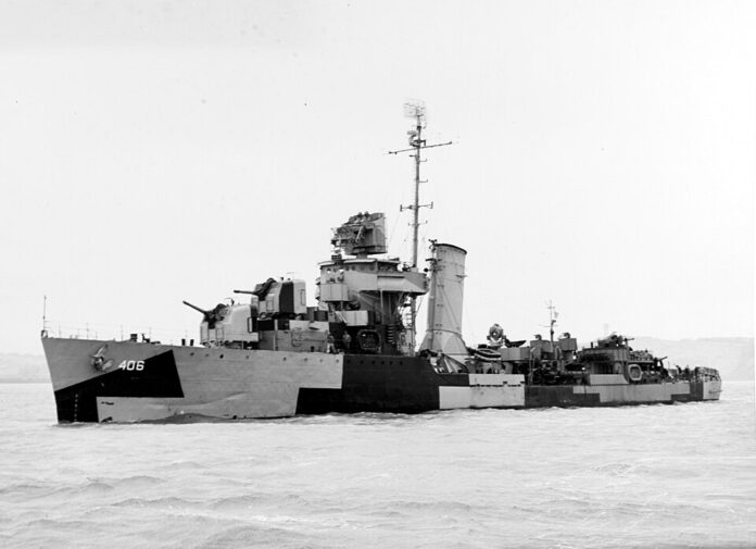 USS Stack (DD-406), torpedobootjager van de Benham-klasse, actief in Atlantische en Pacifische operaties tijdens de Tweede Wereldoorlog.