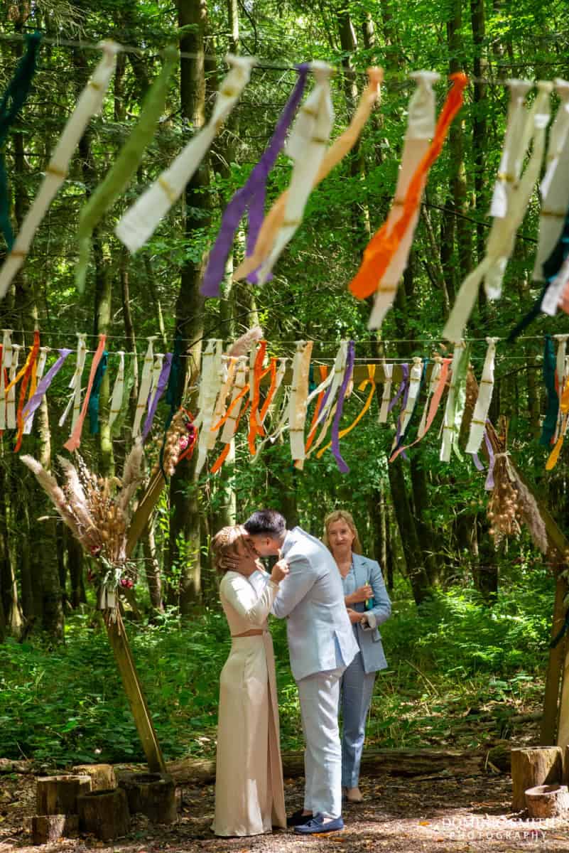 Wedding Ceremony at Longton Wood 6