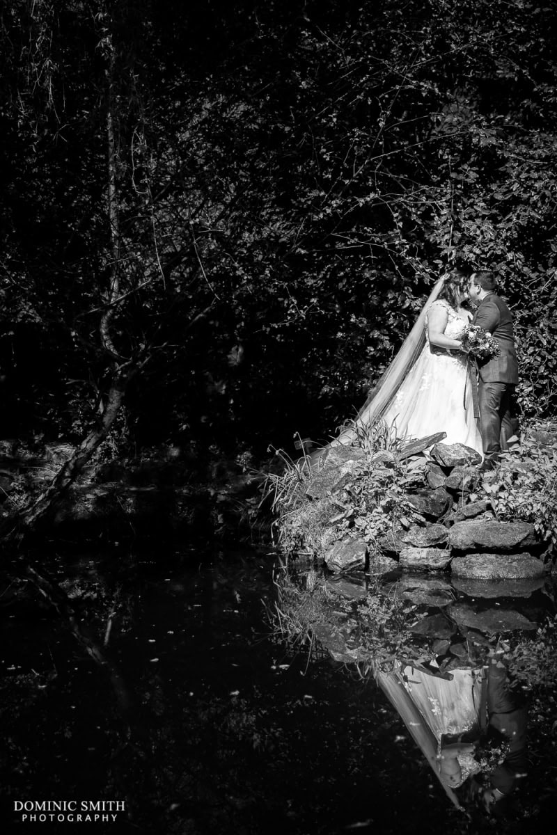 Wedding Couple Photo at Langshott Manor 2