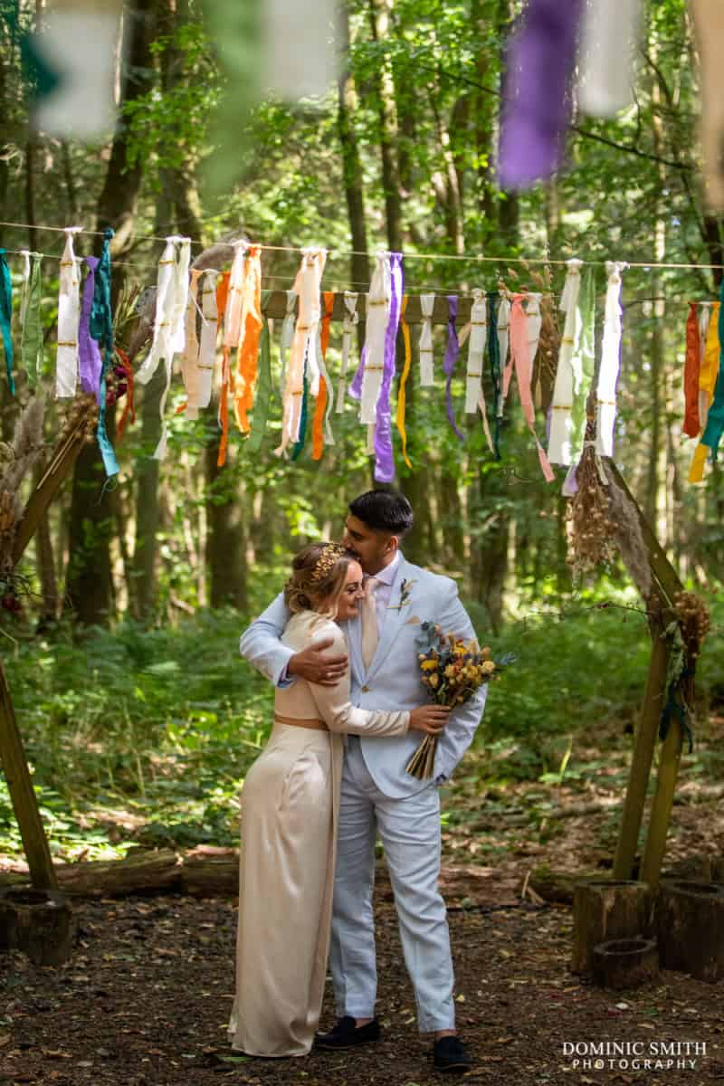 Wedding Couple Photo at Longton Wood 2