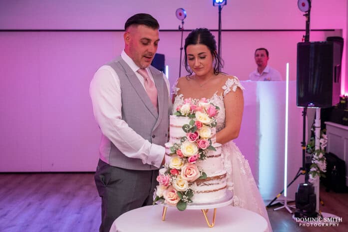 Cutting the Cake at Cottesmore Hotel Golf & Country Club