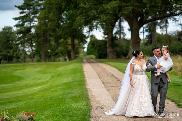 Wedding Family Photo at Cottesmore Hotel Golf & Country Club