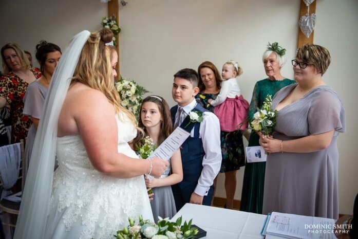 Wedding Ceremony at Random Hall 2