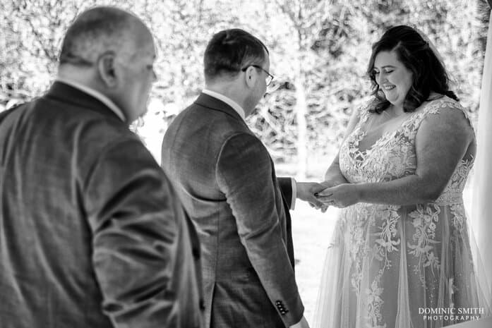 Exchanging Rings at Langshott Manor