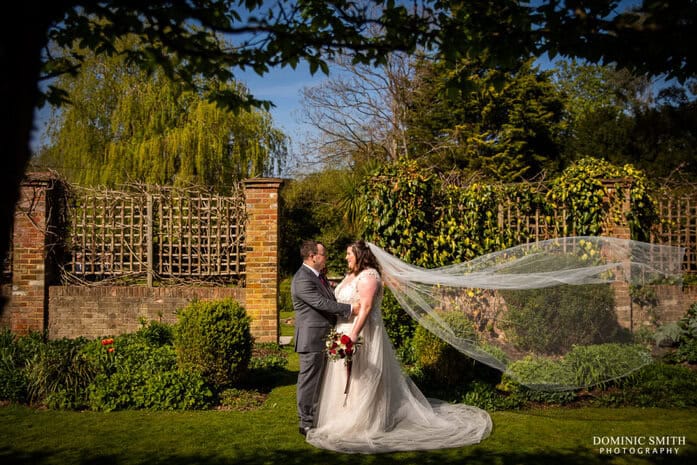 Wedding Couple Photo at Langshott Manor 4