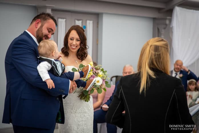 Wedding Ceremony at Stanhill Court